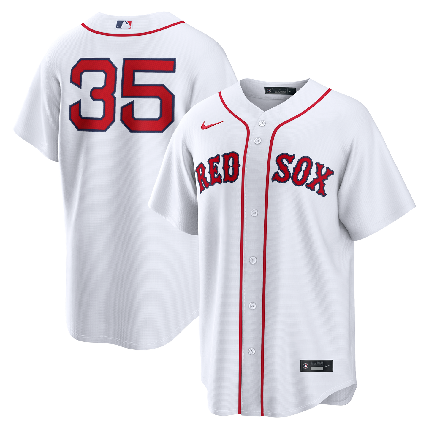 Garrett Crochet Boston Red Sox Home Replica Jersey - White | Stitched Baseball Jersey TJS0051