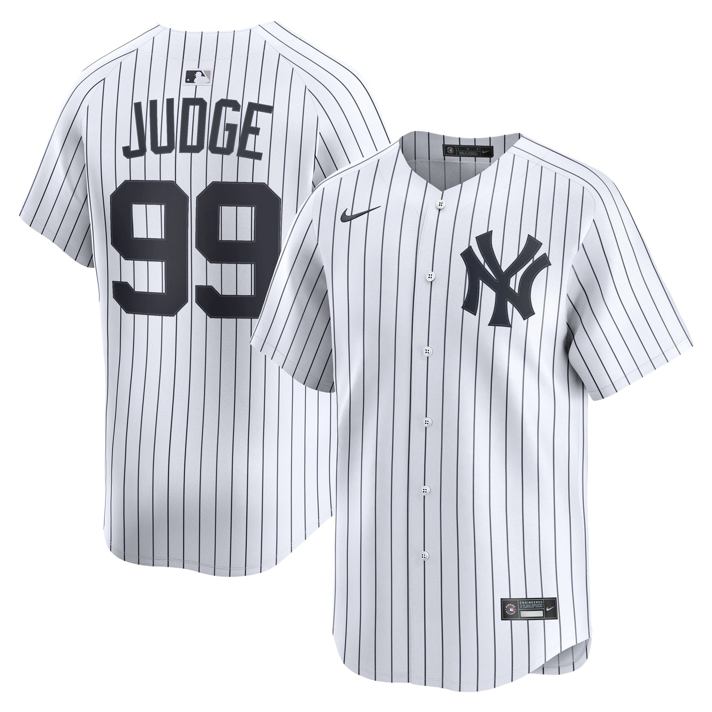 Aaron Judge New York Yankees Home Limited Player Jersey - White | Stitched Baseball Jersey TJS0036