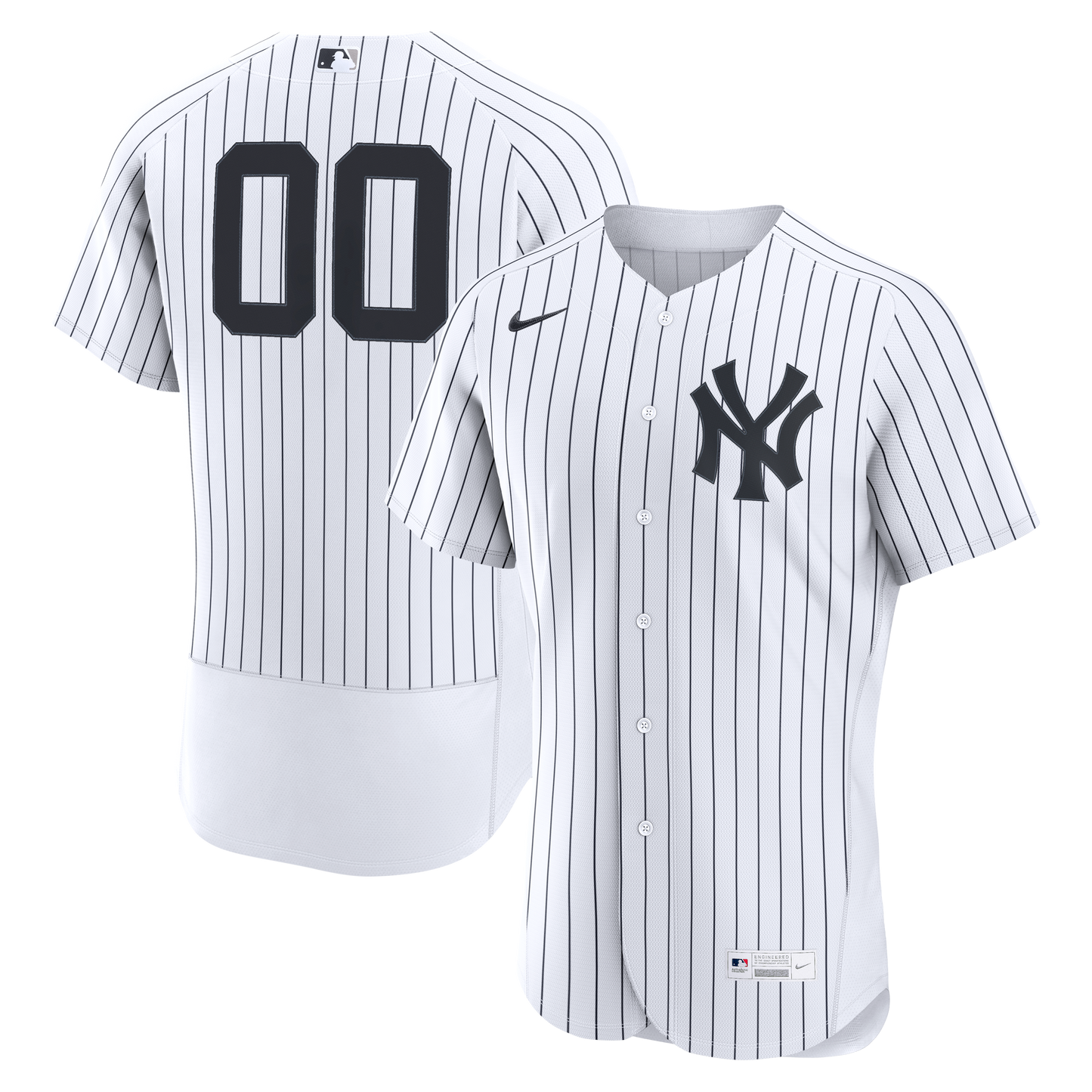 New York Yankees Home Custom Jersey - White | Stitched Baseball Jersey TJS0076