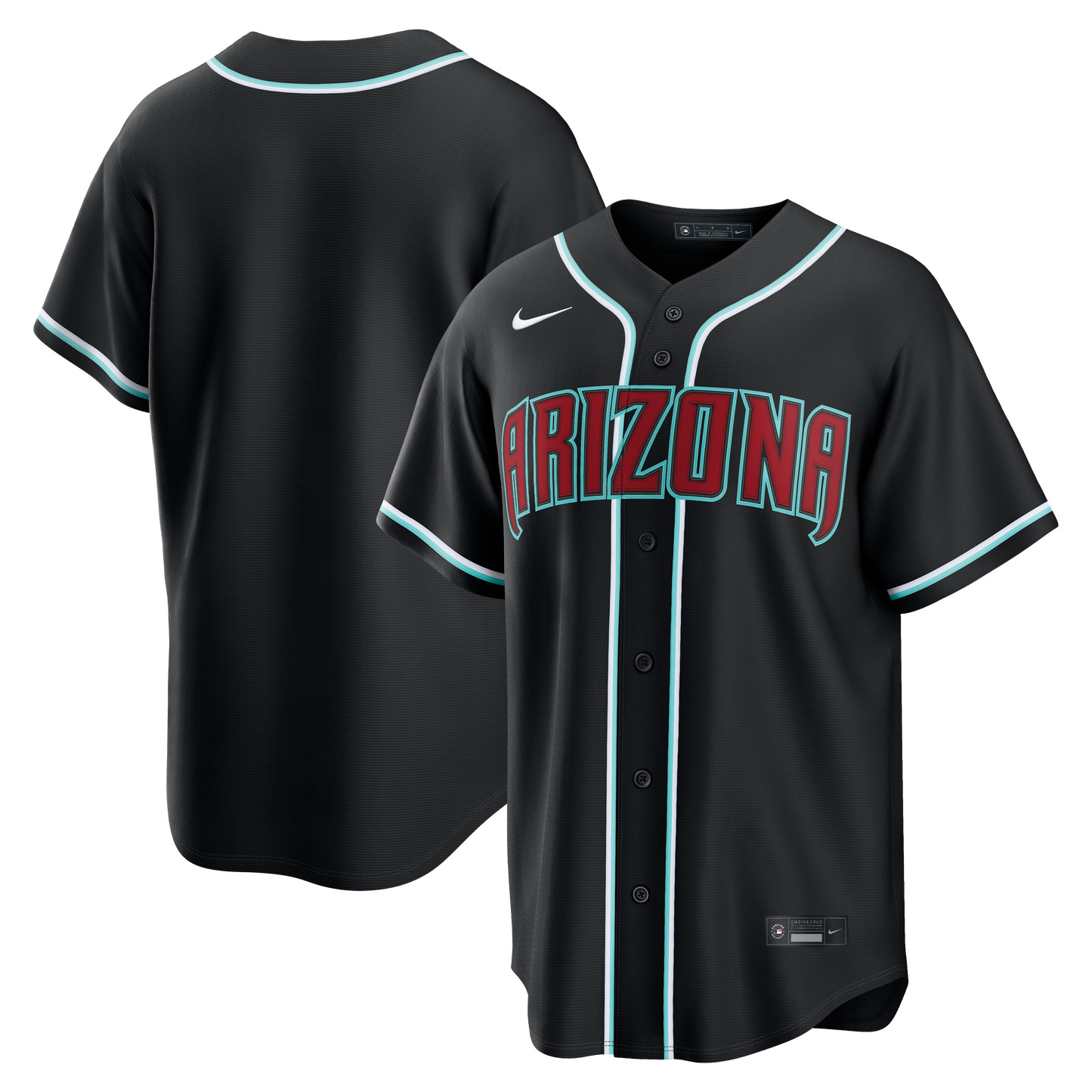 Arizona Diamondbacks Fashion Replica Black Out Jersey | Stitched Baseball Jersey TJS0019
