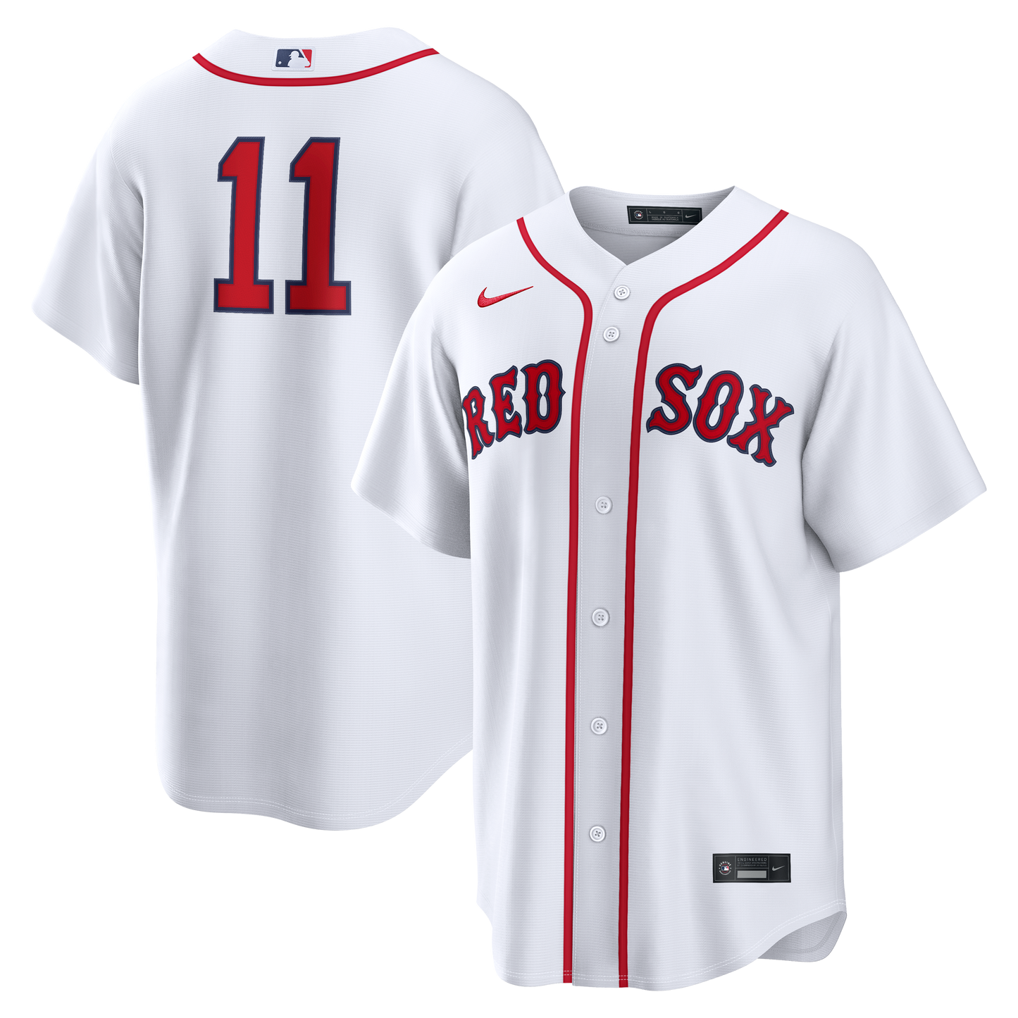 Marcelo Mayer Boston Red Sox Home Replica Jersey - White | Stitched Baseball Jersey TJS0159