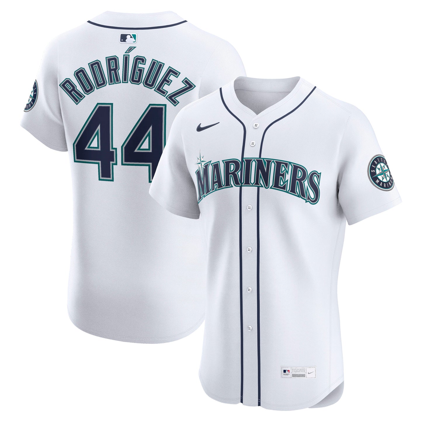 Julio Rodr�guez Seattle Mariners Home Elite Jersey - White | Stitched Baseball Jersey TJS0275
