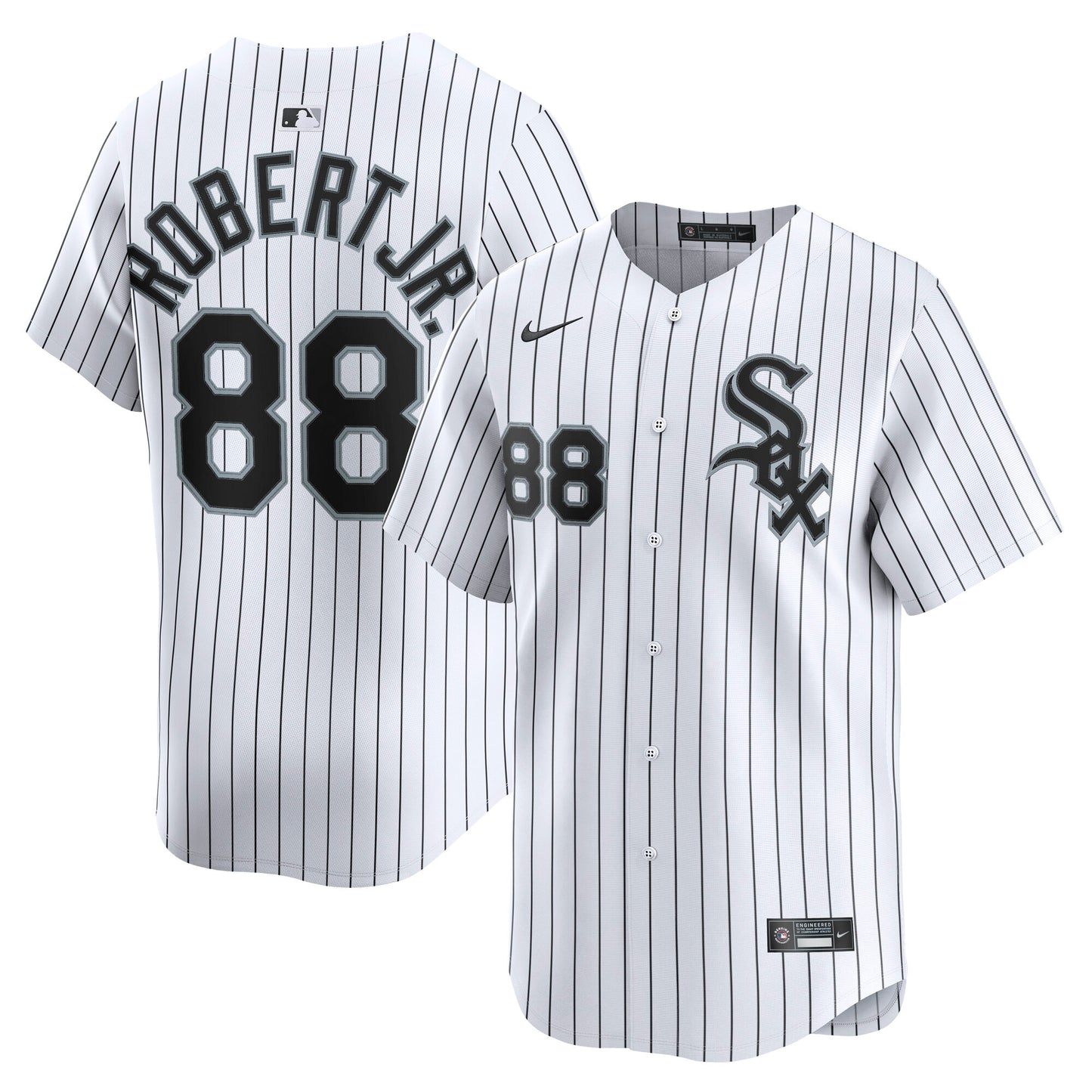 Luis Robert Jr. Chicago White Sox Home Limited Player Jersey - White | Stitched Baseball Jersey TJS0457