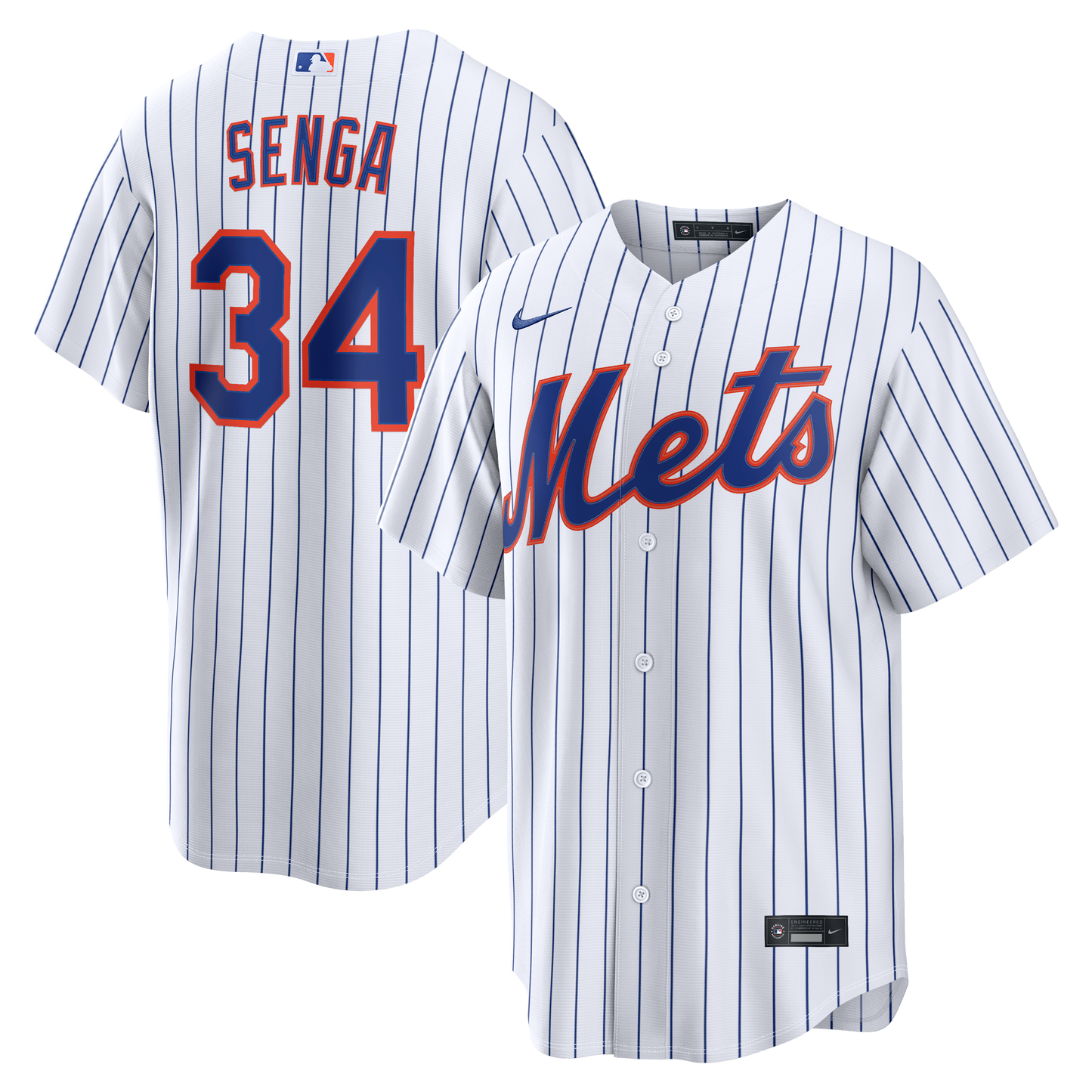 Kodai Senga New York Mets Home Replica Jersey - White | Stitched Baseball Jersey TJS0456