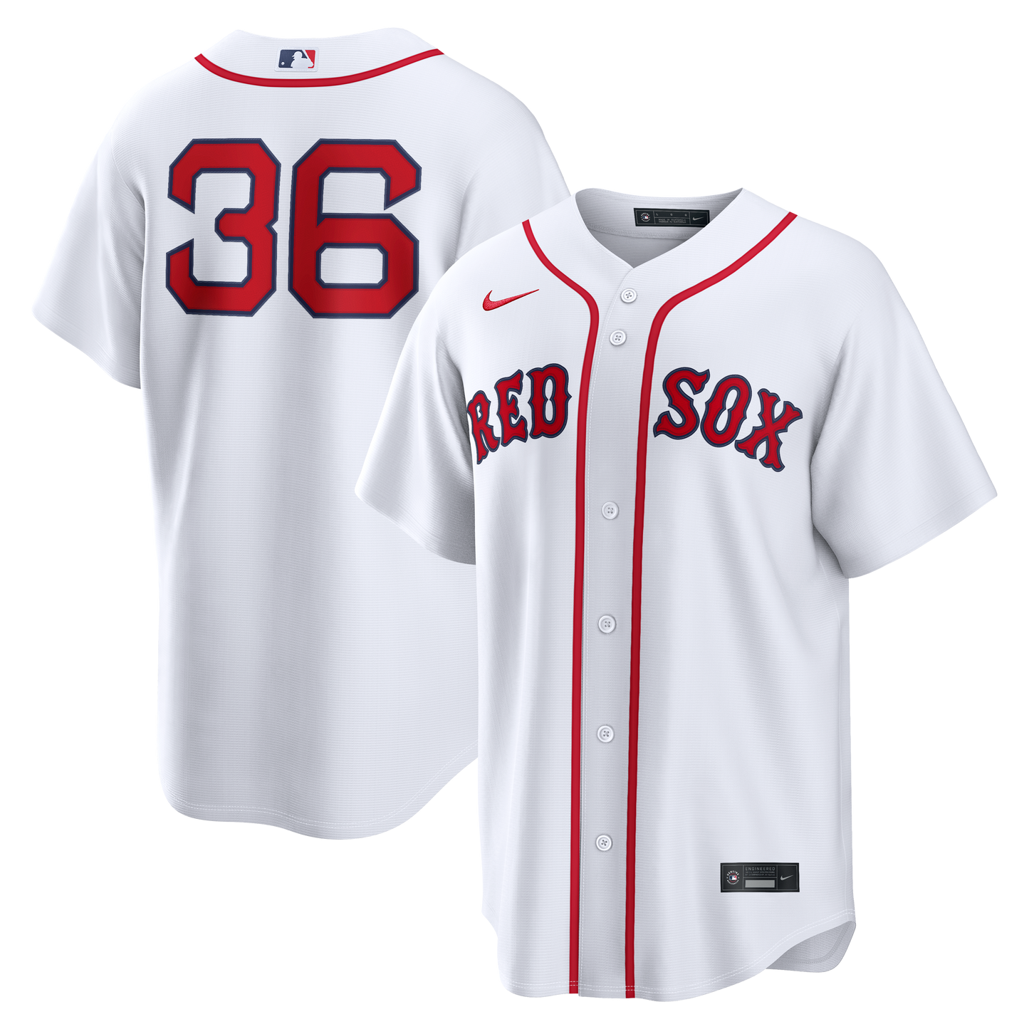Triston Casas Boston Red Sox Home Replica Jersey - White | Stitched Baseball Jersey TJS0380