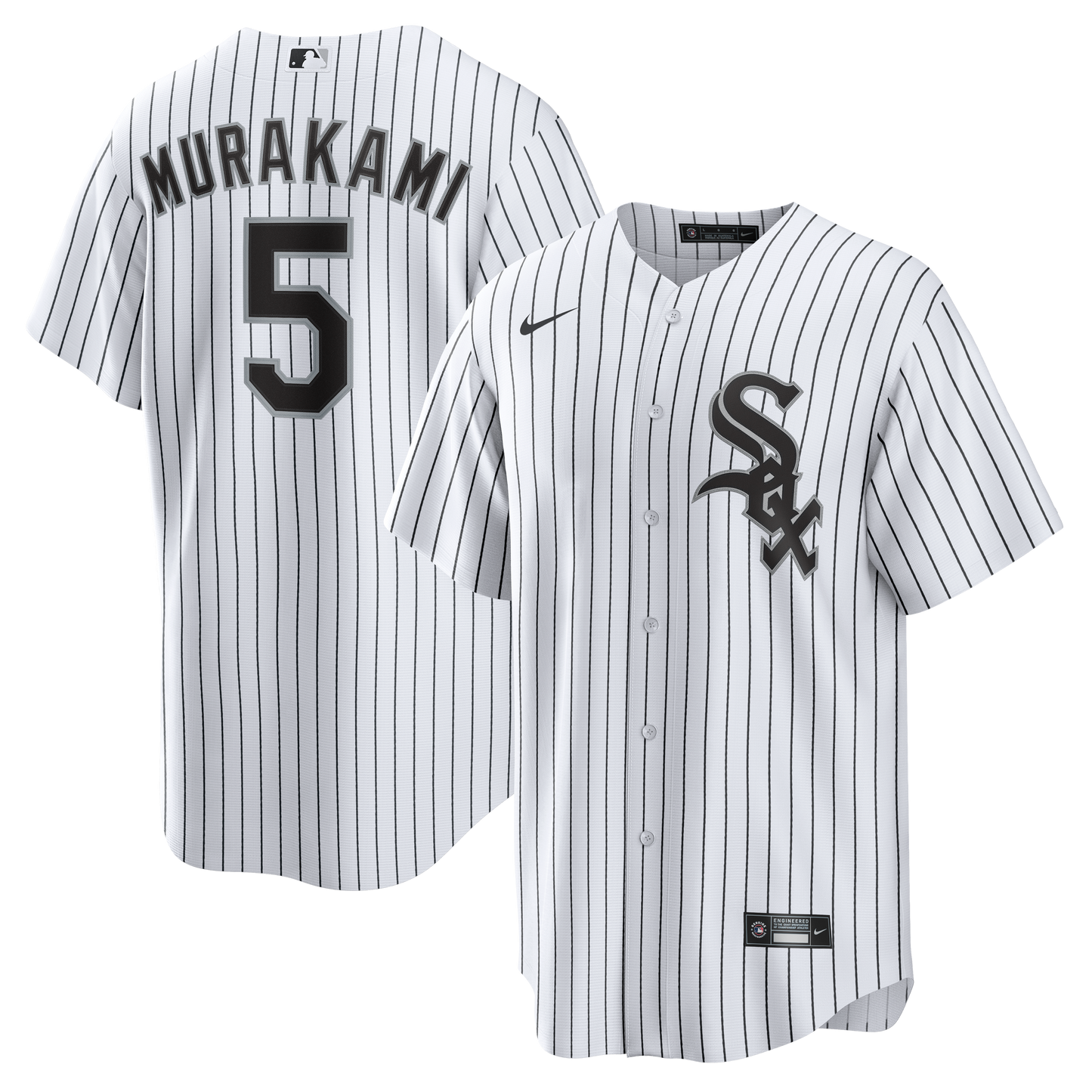 Munetaka Murakami Chicago White Sox Home Replica Jersey - White | Stitched Baseball Jersey TJS0459