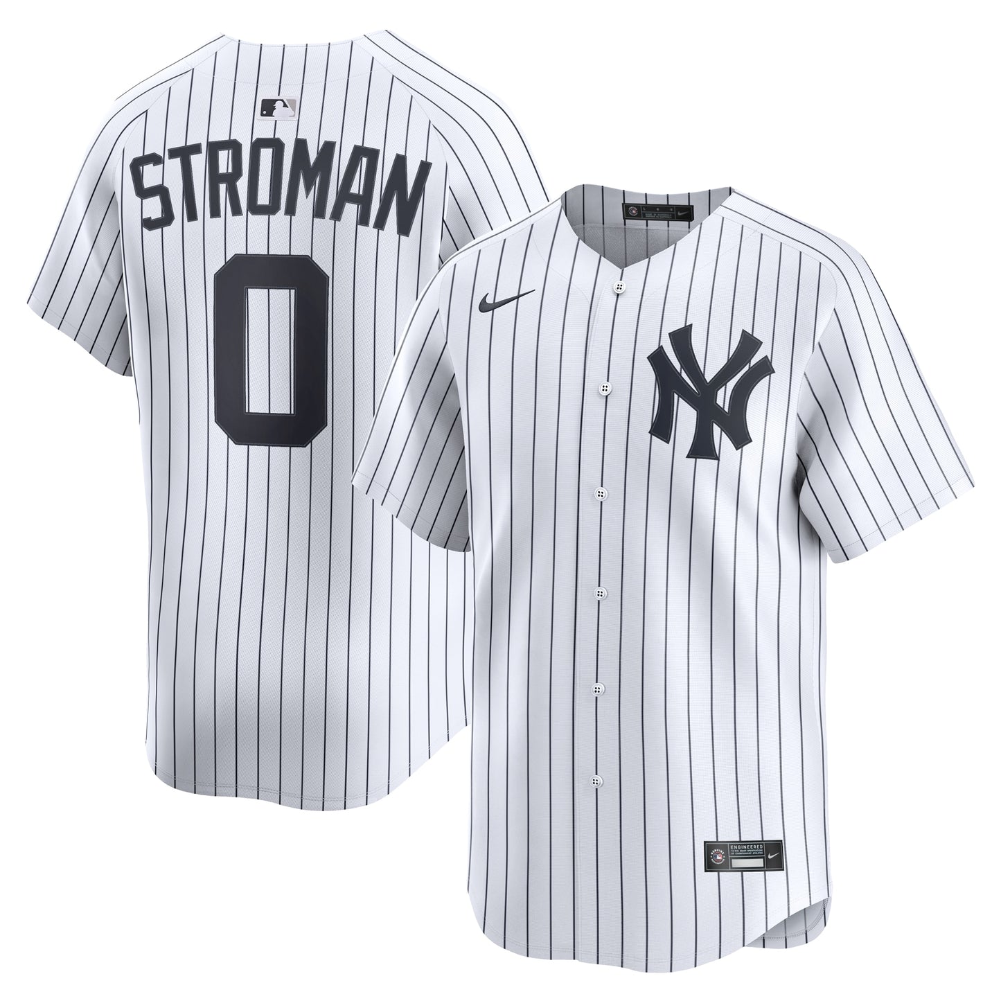 Marcus Stroman New York Yankees Home Limited Player Jersey - White | Stitched Baseball Jersey TJS0460