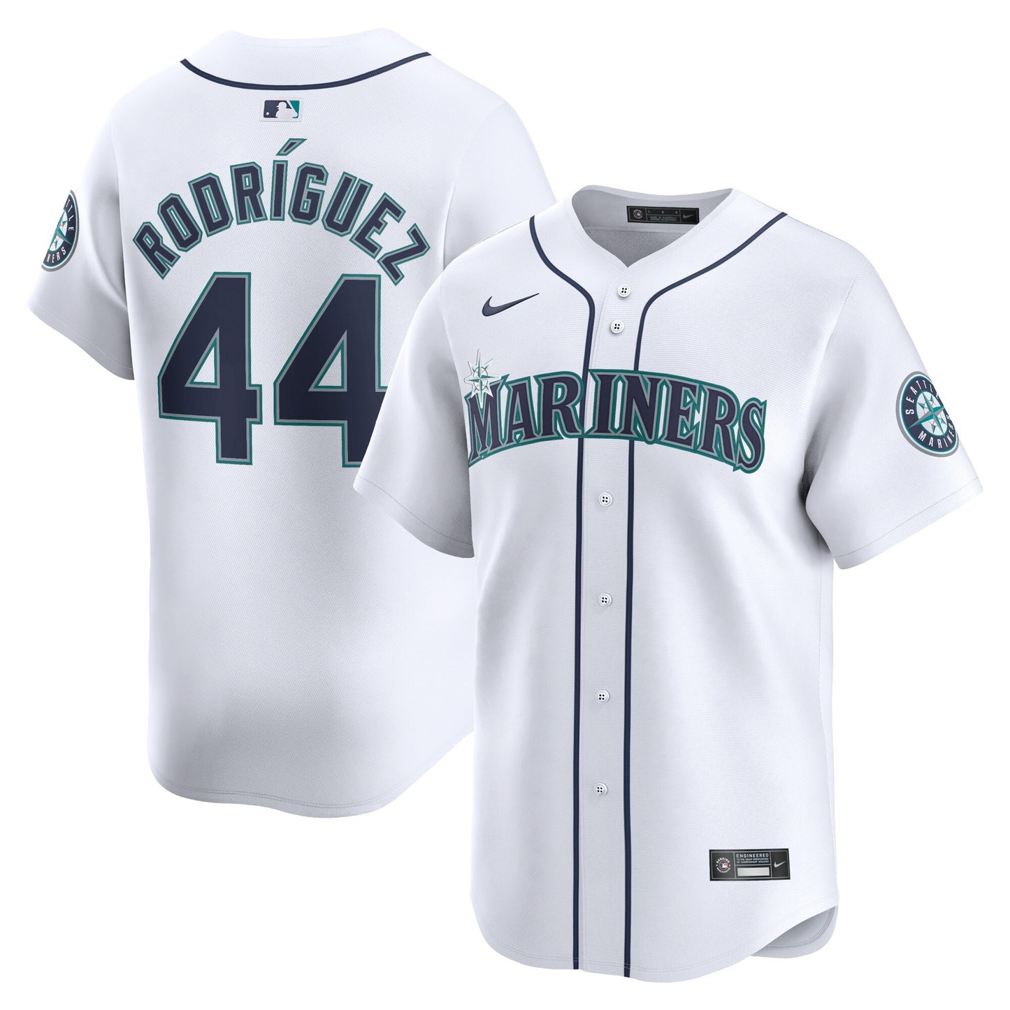 Julio Rodr�guez Seattle Mariners Home Limited Player Jersey - White | Stitched Baseball Jersey TJS0777