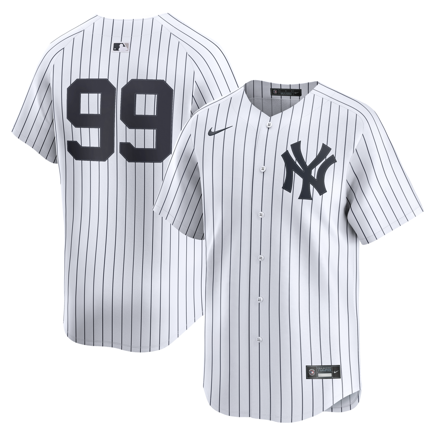 Aaron Judge New York Yankees Home Limited Player Jersey - White | Stitched Baseball Jersey TJS0749