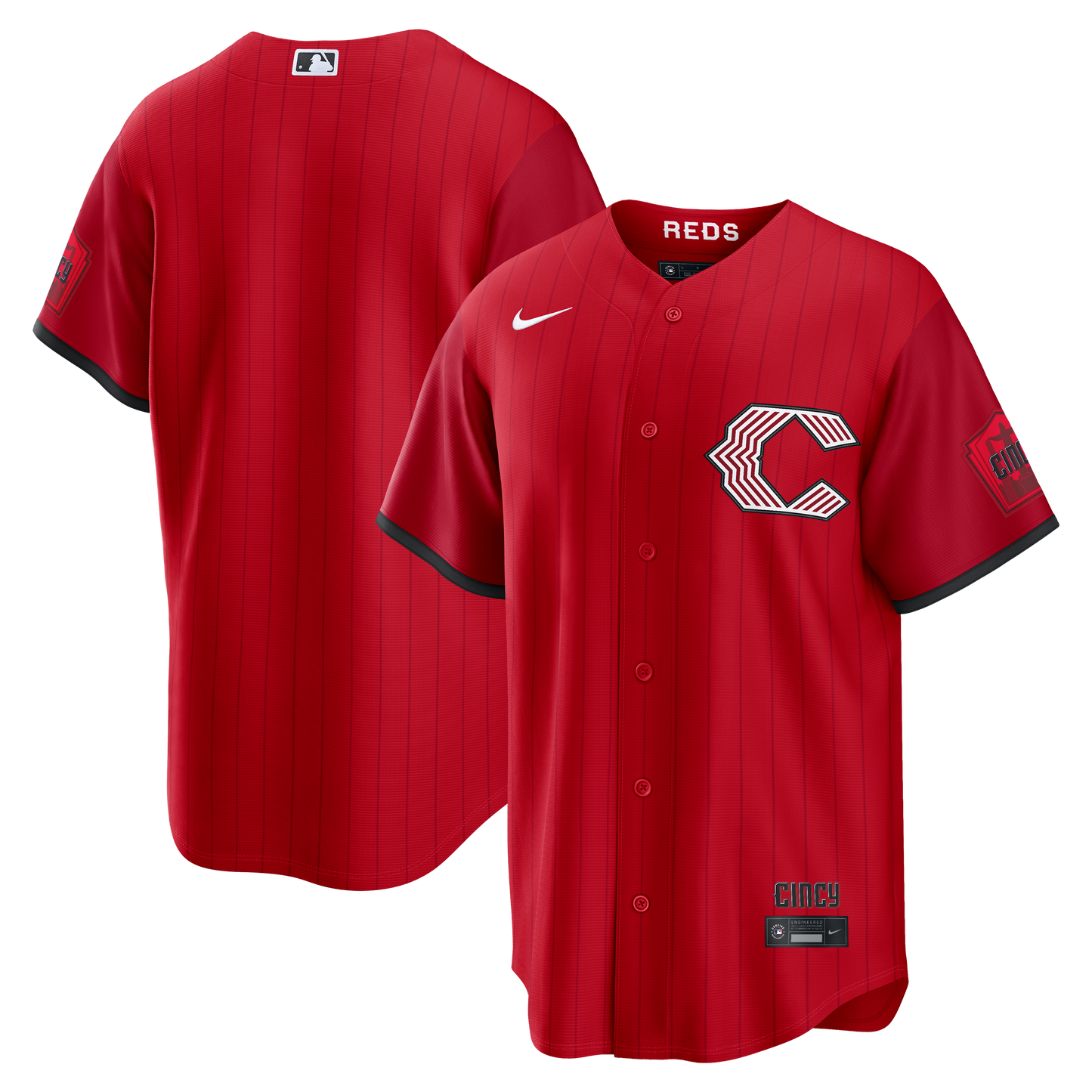 Cincinnati Reds 2026 City Connect Stadium Jersey - Red | Stitched Baseball Jersey TJS0685