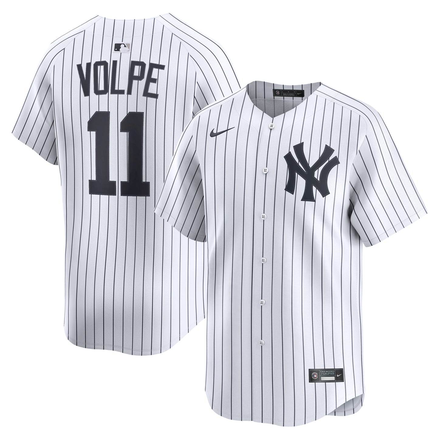 Anthony Volpe New York Yankees Home Limited Player Jersey - White | Stitched Baseball Jersey TJS0814