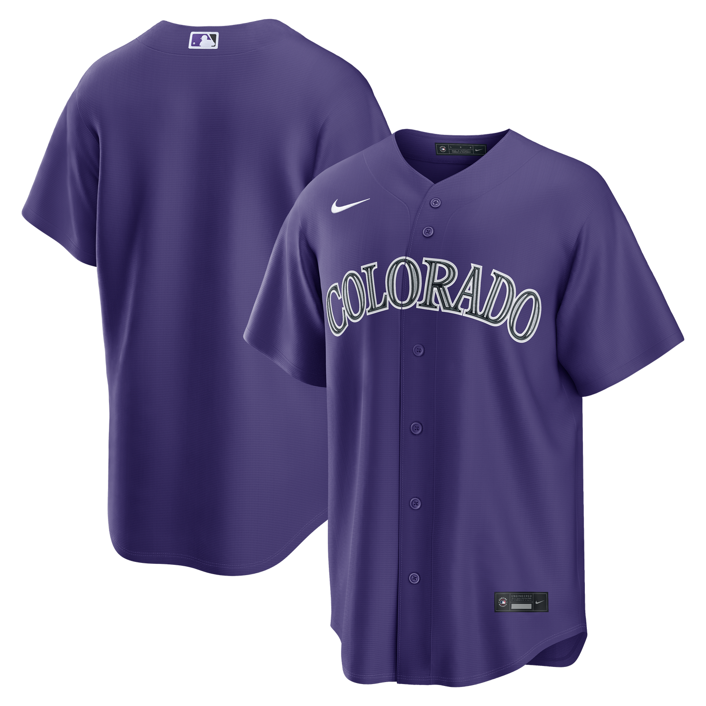 Colorado Rockies Alternate Replica Jersey - Purple | Stitched Baseball Jersey TJS0806