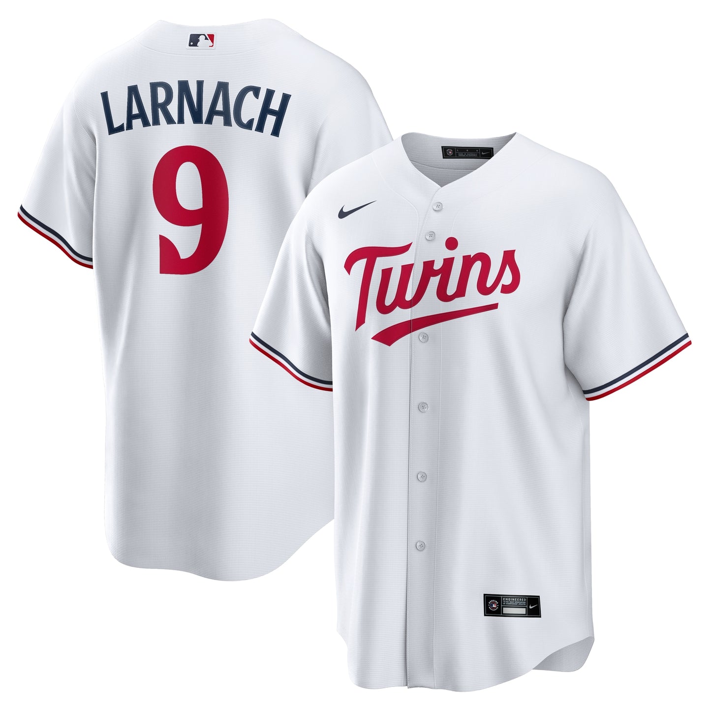 Trevor Larnach Minnesota Twins Home Replica Jersey - White | Stitched Baseball Jersey TJS0916