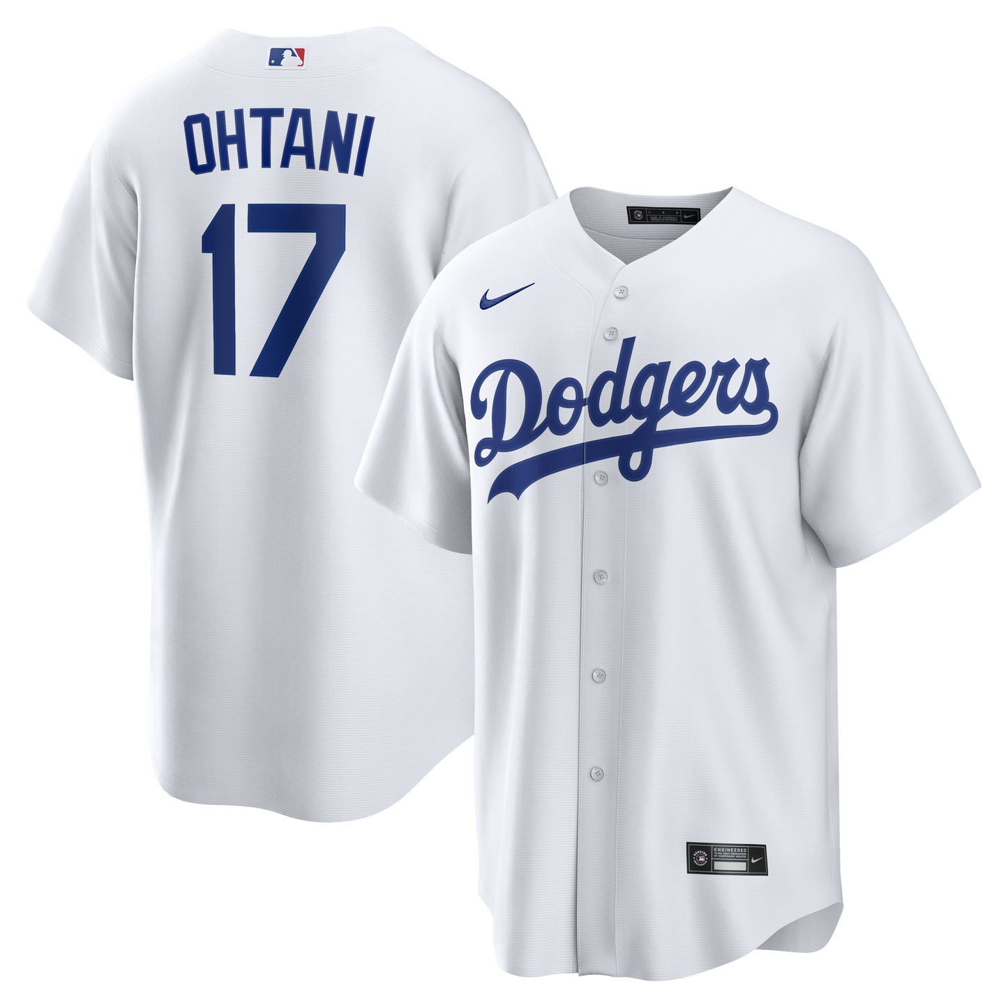 Shohei Ohtani Los Angeles Dodgers Home Replica Jersey - White | Stitched Baseball Jersey TJS1057