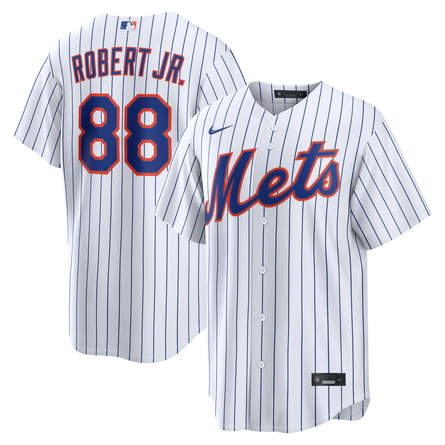 Luis Robert Jr. New York Mets Home Replica Jersey - White | Stitched Baseball Jersey TJS1009