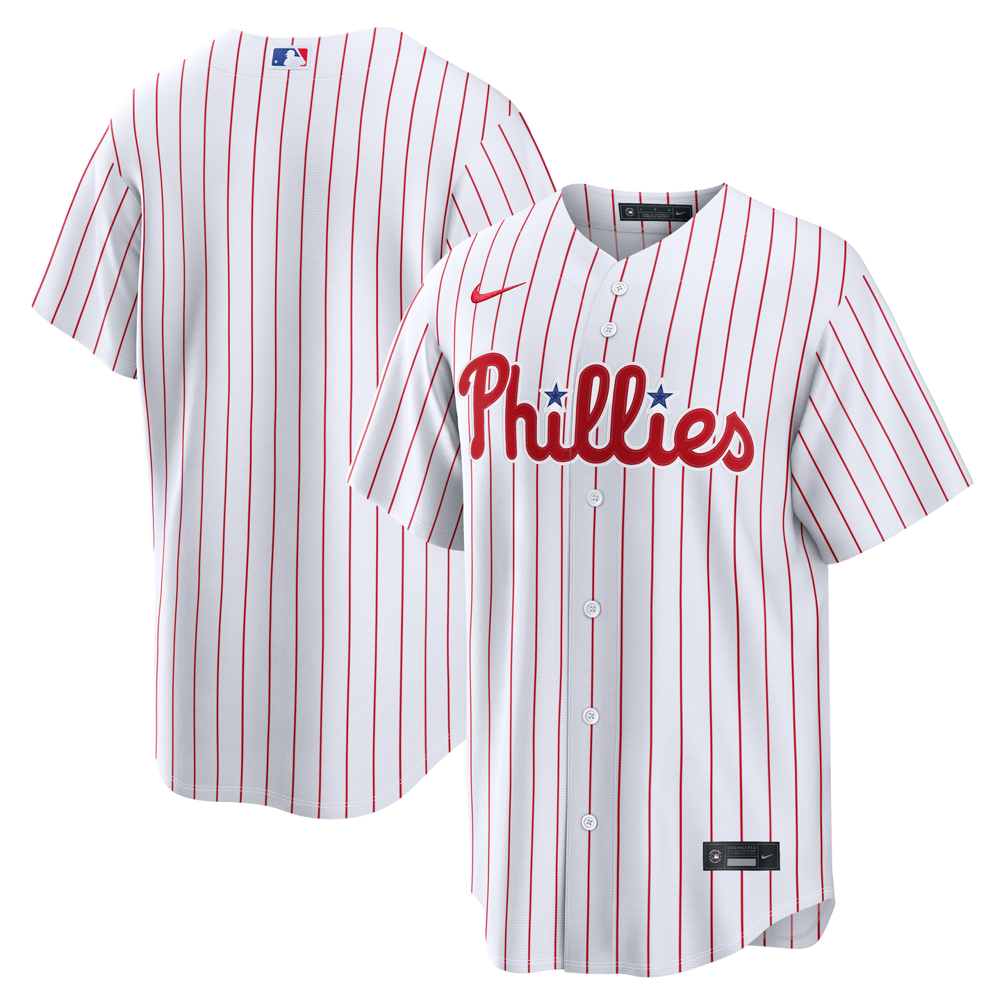 Philadelphia Phillies Home Replica Jersey - White | Stitched Baseball Jersey TJS1269