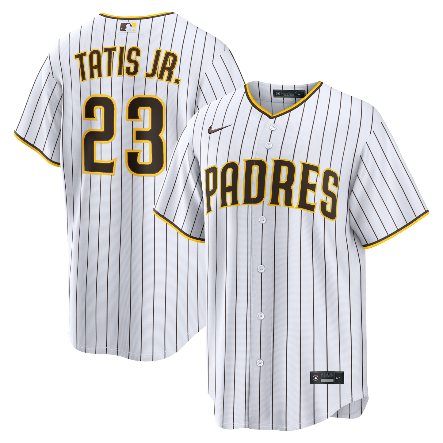 Fernando Tatis Jr. San Diego Padres Home Replica Player Jersey - White | Stitched Baseball Jersey TJS1344