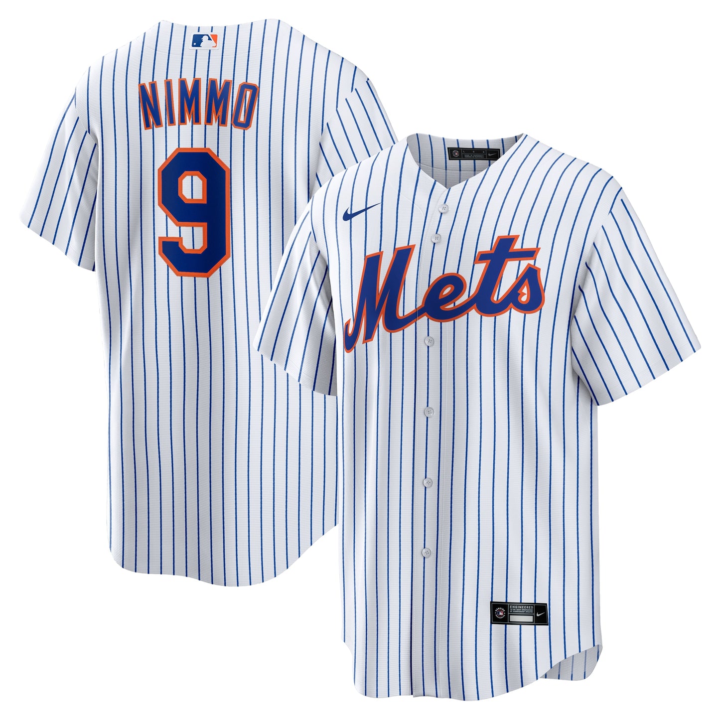 Brandon Nimmo New York Mets Home Replica Jersey - White | Stitched Baseball Jersey TJS1537