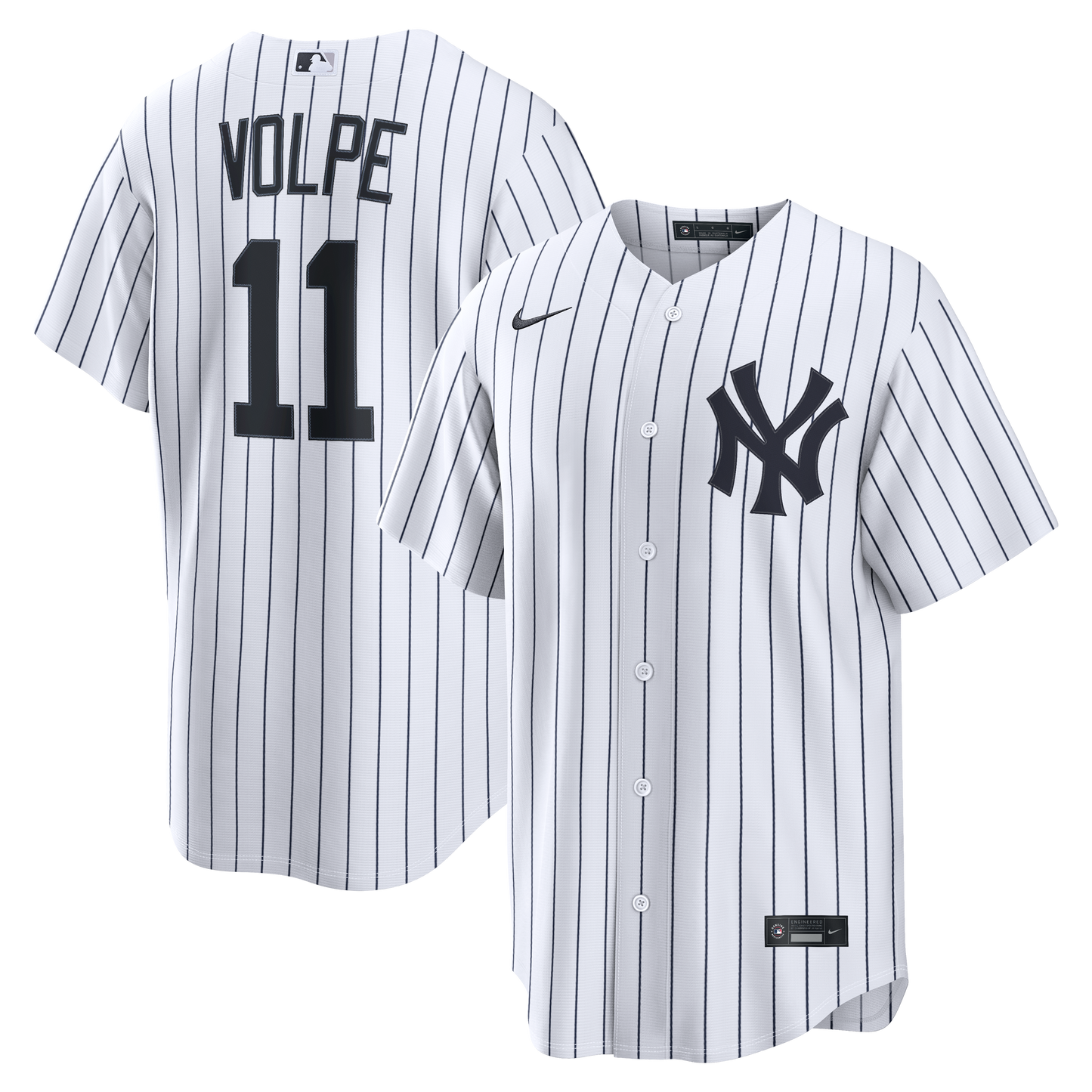 Anthony Volpe New York Yankees Home Replica Jersey - White | Stitched Baseball Jersey TJS1502