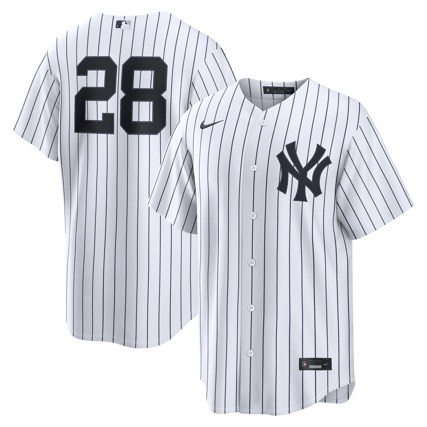 Austin Wells New York Yankees Home Replica Jersey - White | Stitched Baseball Jersey TJS1361