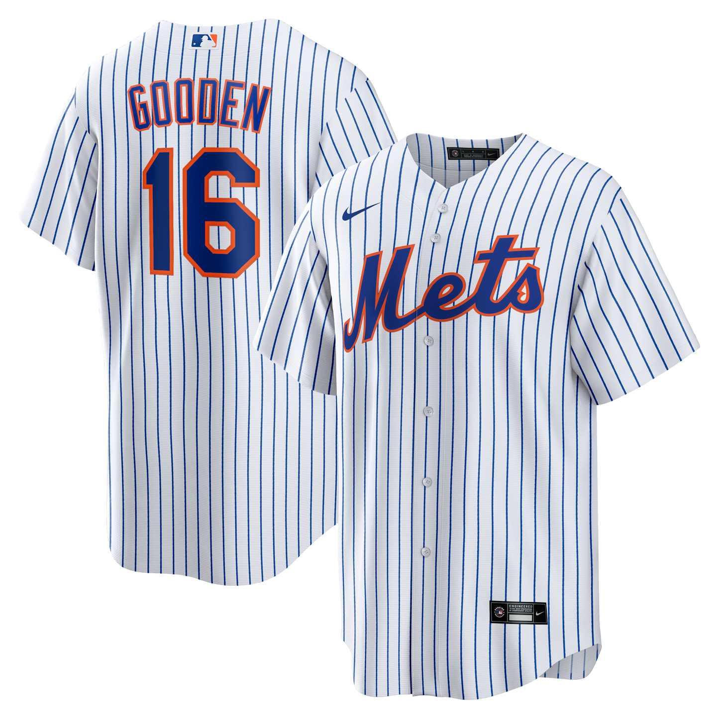 Dwight Gooden New York Mets Home Retired Player Replica Jersey - White | Stitched Baseball Jersey TJS1645