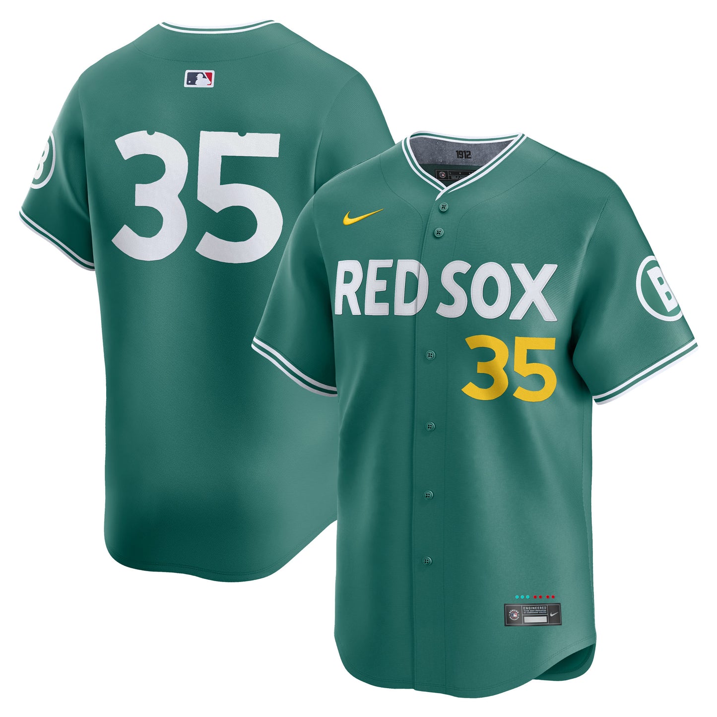 Garrett Crochet Boston Red Sox 2025 City Connect Limited Player Jersey - Green | Stitched Baseball Jersey TJS1648