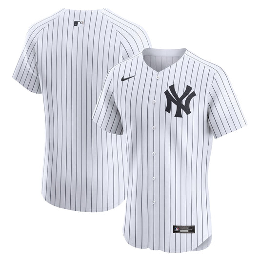 New York Yankees Home Elite Jersey - White | Stitched Baseball Jersey TJS0039