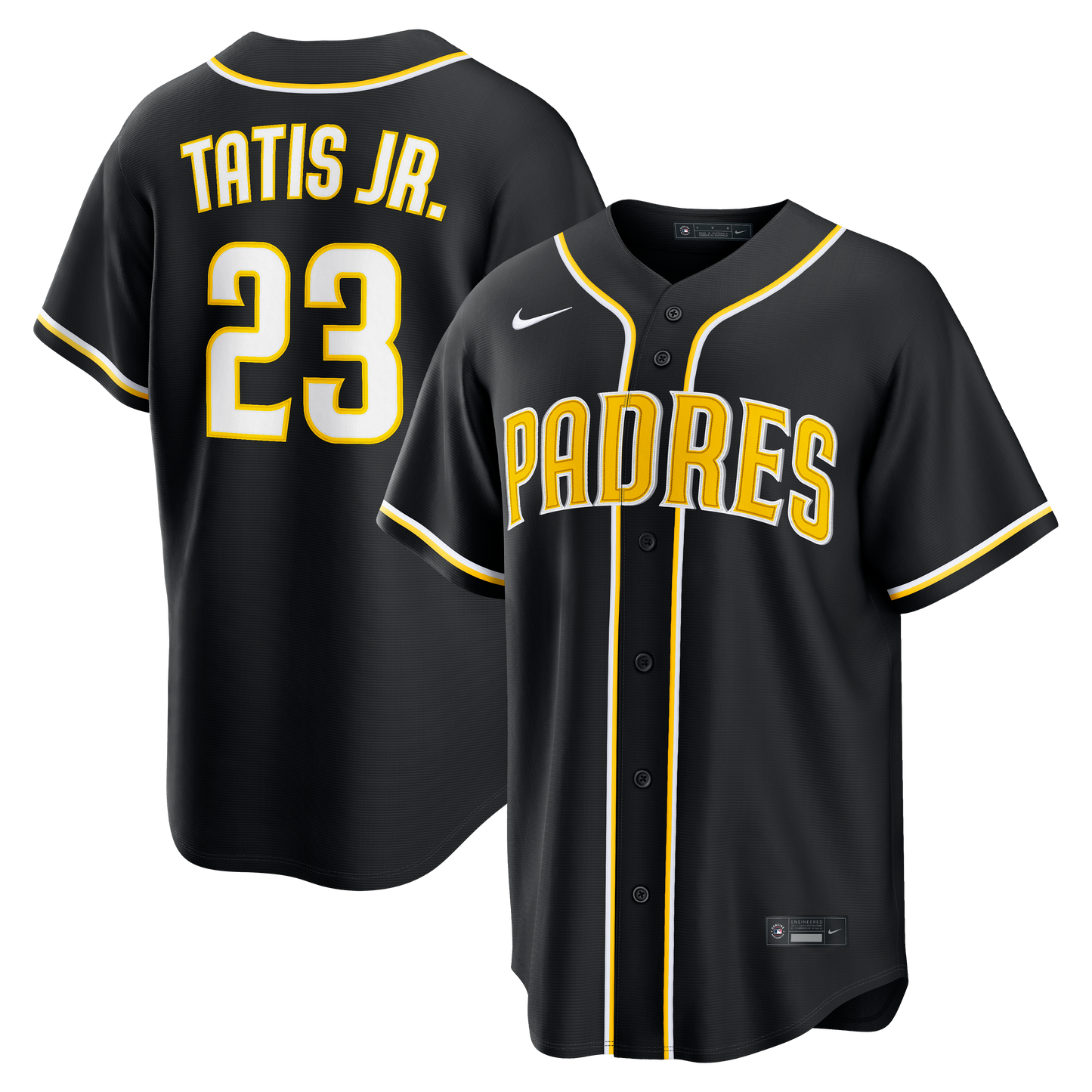 Fernando Tatis Jr. San Diego Padres Fashion Replica Black Out Jersey | Stitched Baseball Jersey TJS0008