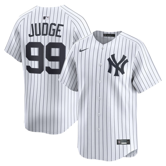 Aaron Judge New York Yankees Home Limited Player Jersey - White | Stitched Baseball Jersey TJS0036