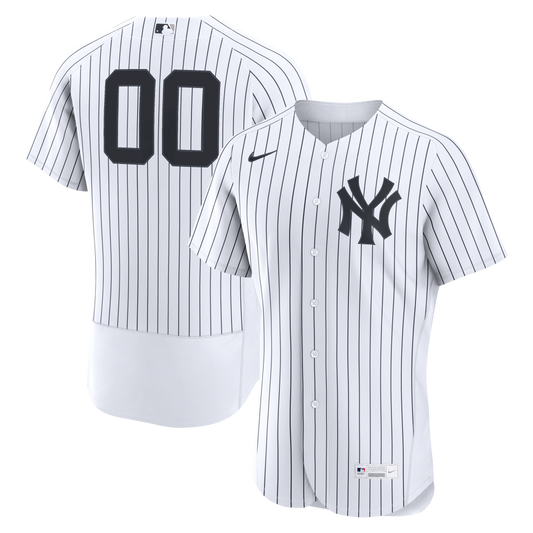 New York Yankees Home Custom Jersey - White | Stitched Baseball Jersey TJS0076