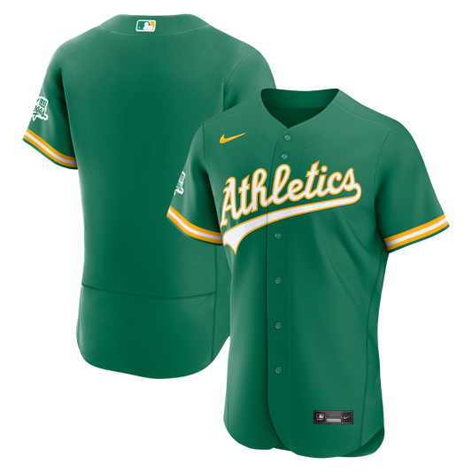 Athletics Alternate Jersey - Green | Stitched Baseball Jersey TJS0022