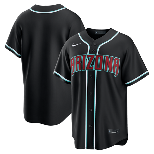 Arizona Diamondbacks Fashion Replica Black Out Jersey | Stitched Baseball Jersey TJS0019