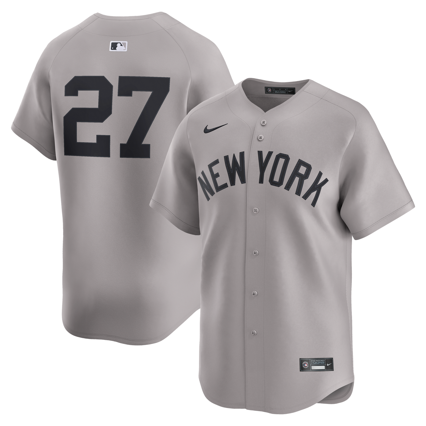 Giancarlo Stanton New York Yankees Road Limited Player Jersey - Gray | Stitched Baseball Jersey TJS0176