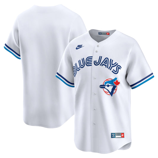 Toronto Blue Jays Cooperstown Collection Limited Jersey - White | Stitched Baseball Jersey TJS0162
