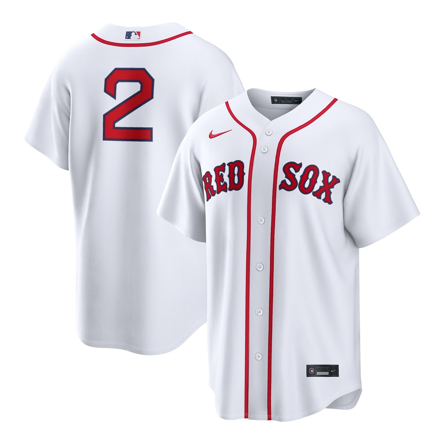 Isiah Kiner-Falefa Boston Red Sox Home Replica Jersey - White | Stitched Baseball Jersey TJS0277