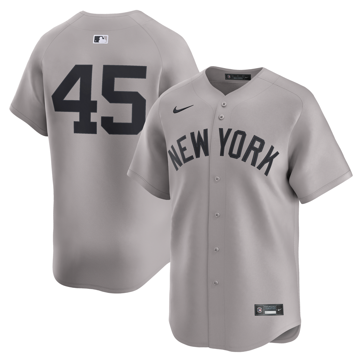 Gerrit Cole New York Yankees Road Limited Player Jersey - Gray | Stitched Baseball Jersey TJS0253