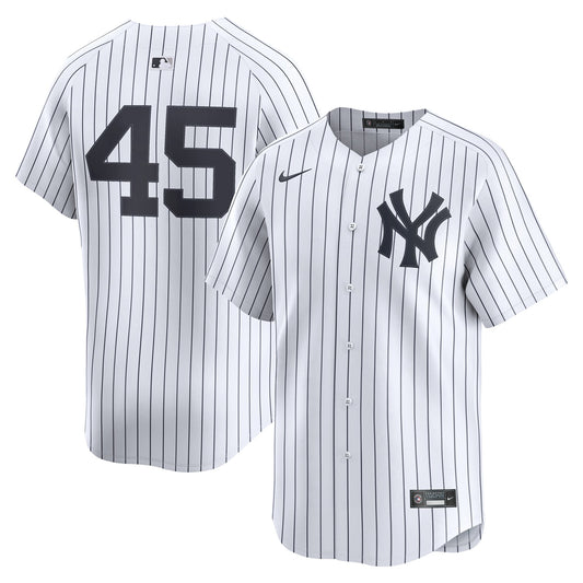 Gerrit Cole New York Yankees Home Limited Player Jersey - White | Stitched Baseball Jersey TJS0408