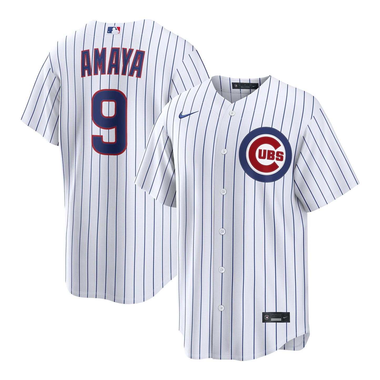 Miguel Amaya Chicago Cubs Home Replica Jersey - White | Stitched Baseball Jersey TJS0430