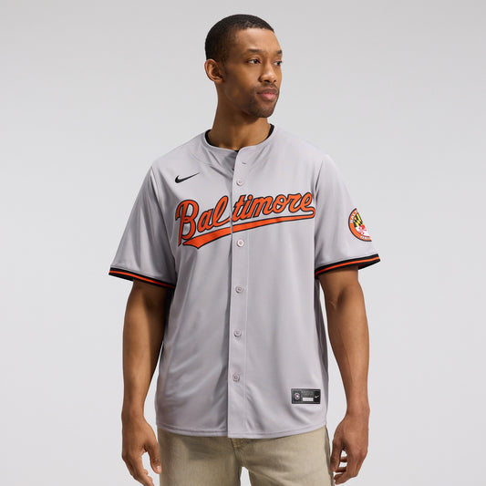 Baltimore Orioles Road Limited Jersey - Gray | Stitched Baseball Jersey TJS0356