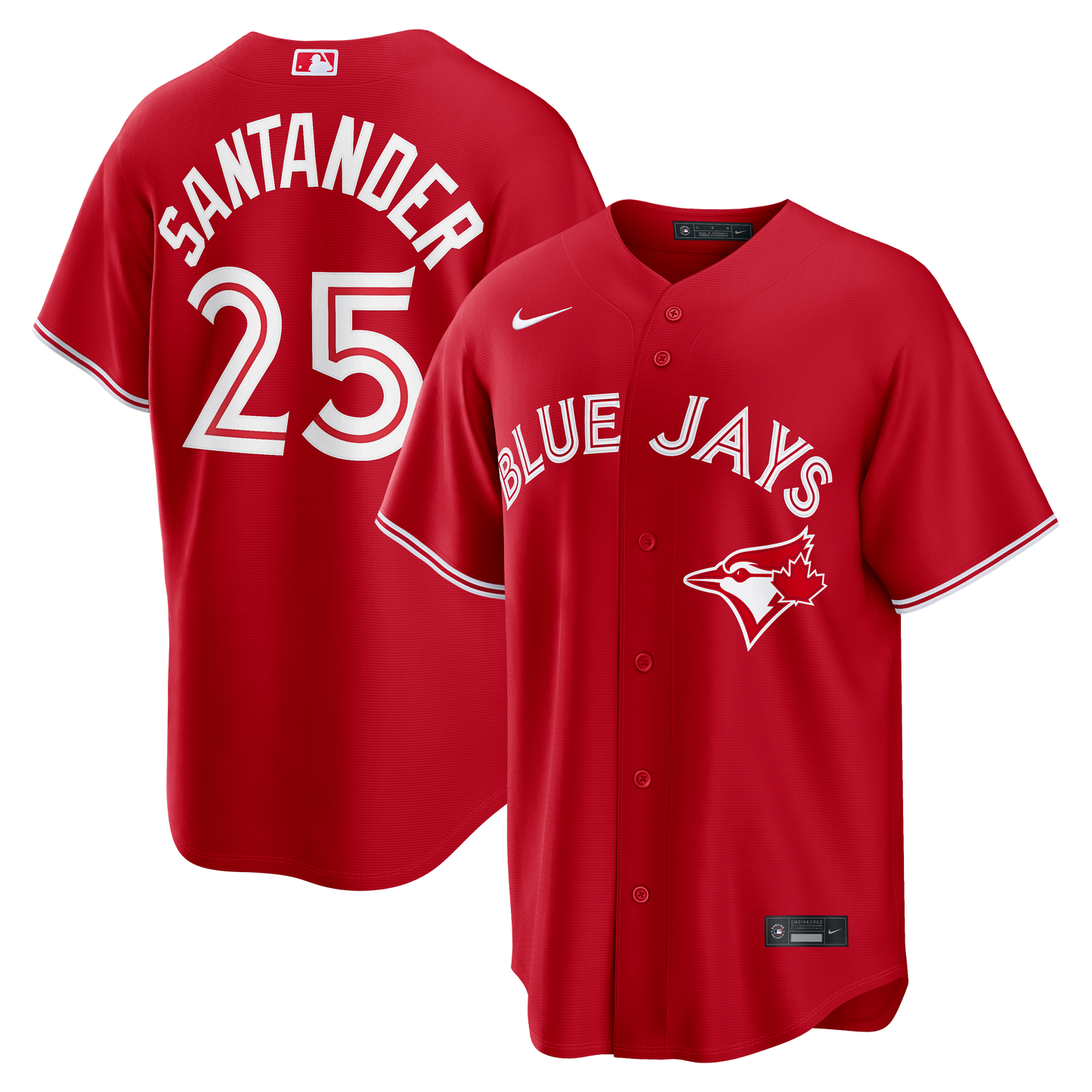 Anthony Santander Toronto Blue Jays Canada Day Replica Jersey - Red | Stitched Baseball Jersey TJS0537