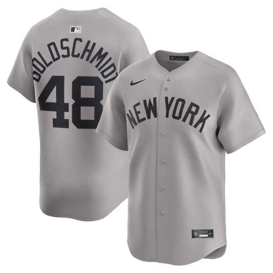 Paul Goldschmidt New York Yankees Road Limited Player Jersey - Gray | Stitched Baseball Jersey TJS0594