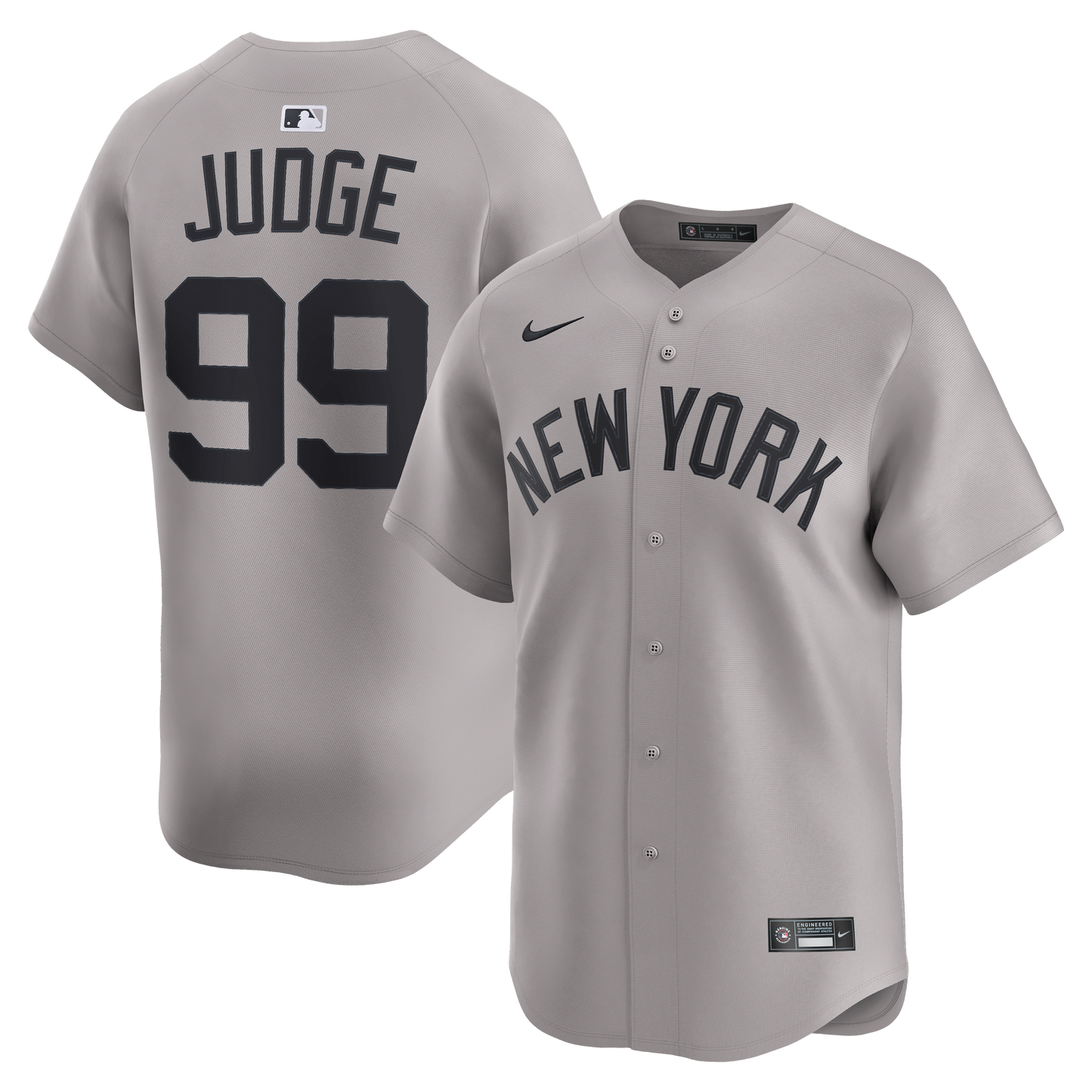 Aaron Judge New York Yankees Road Limited Player Jersey - Gray | Stitched Baseball Jersey TJS0566