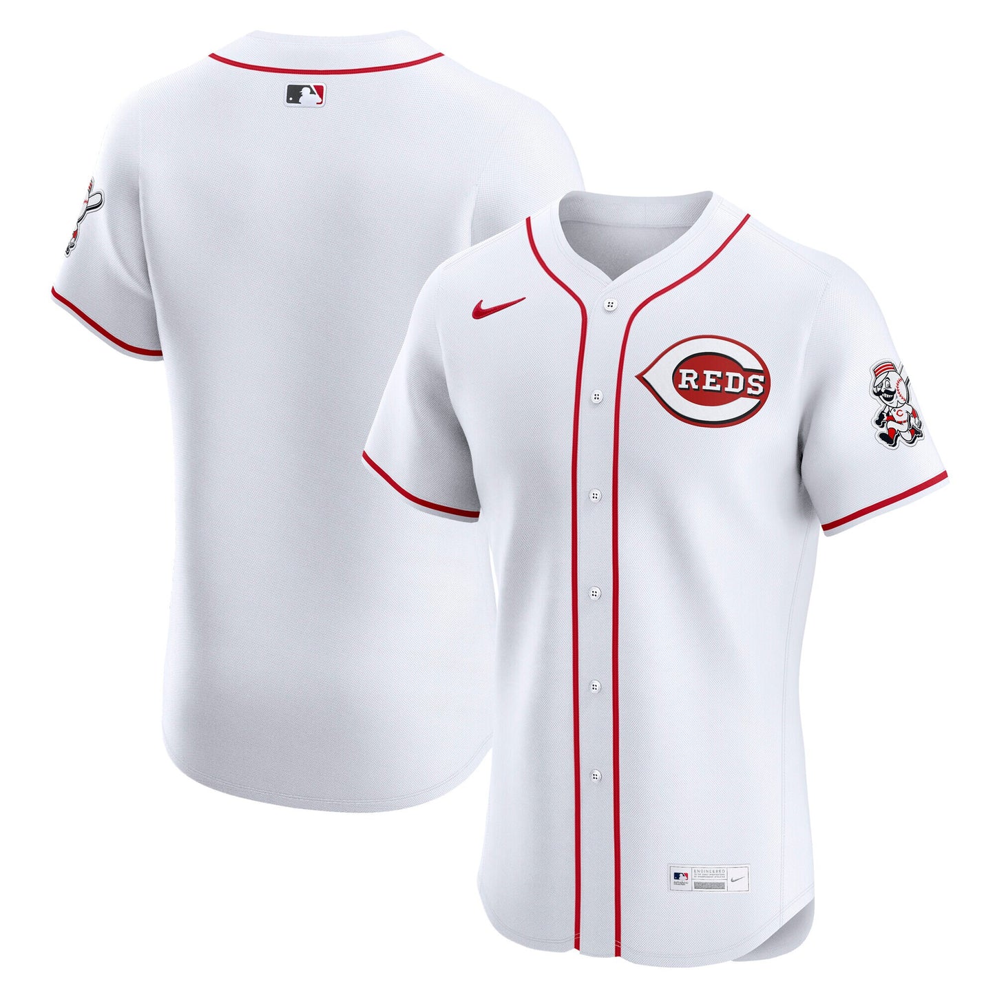 Cincinnati Reds Home Elite Jersey - White | Stitched Baseball Jersey TJS0727