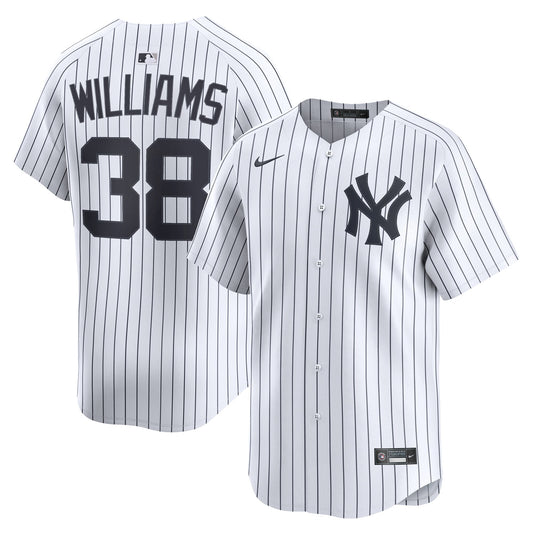 Devin Williams New York Yankees Home Limited Player Jersey - White | Stitched Baseball Jersey TJS0605