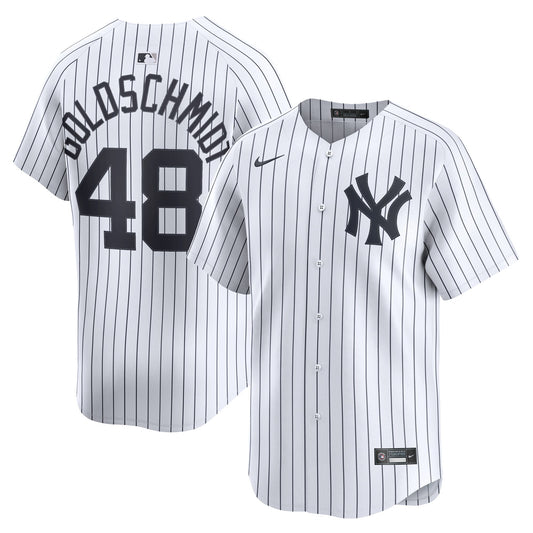 Paul Goldschmidt New York Yankees Home Limited Player Jersey - White | Stitched Baseball Jersey TJS0635