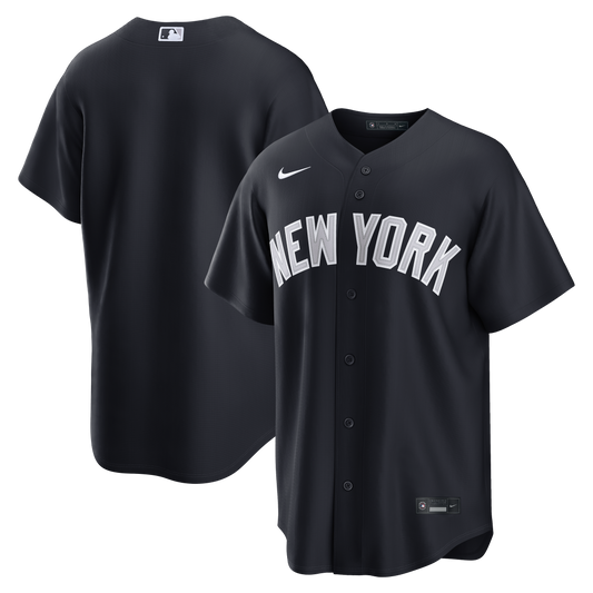 New York Yankees Alternate Replica Jersey - Navy | Stitched Baseball Jersey TJS0699