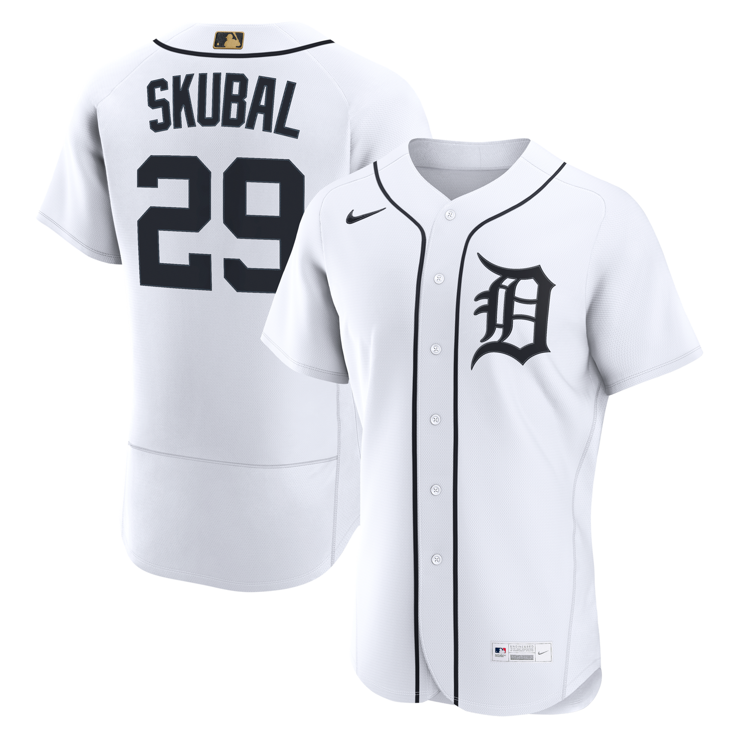 Tarik Skubal Detroit Tigers Awards Jersey - White | Stitched Baseball Jersey TJS0823