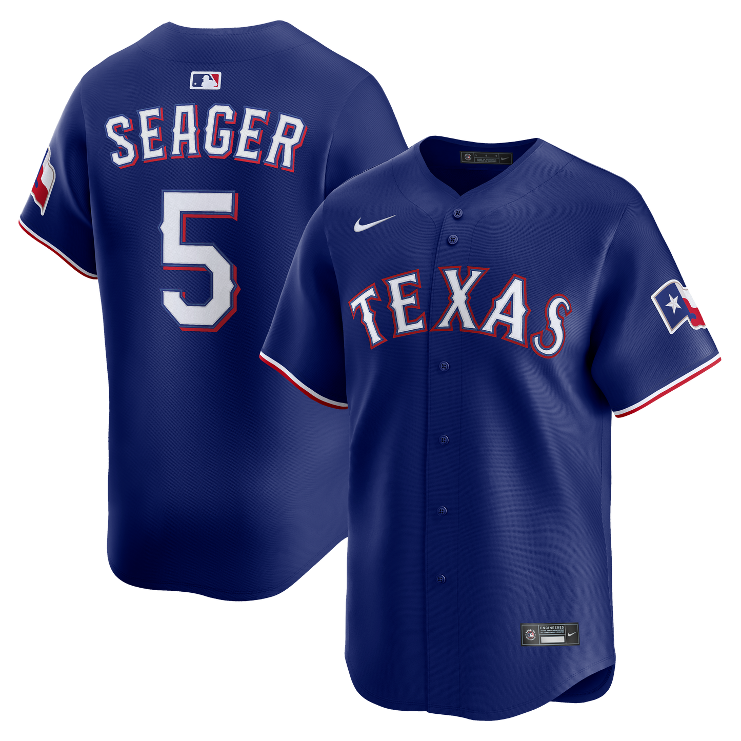 Corey Seager Texas Rangers Alternate 2 Limited Jersey - Royal | Stitched Baseball Jersey TJS0853