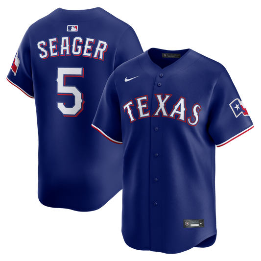 Corey Seager Texas Rangers Alternate 2 Limited Jersey - Royal | Stitched Baseball Jersey TJS0853