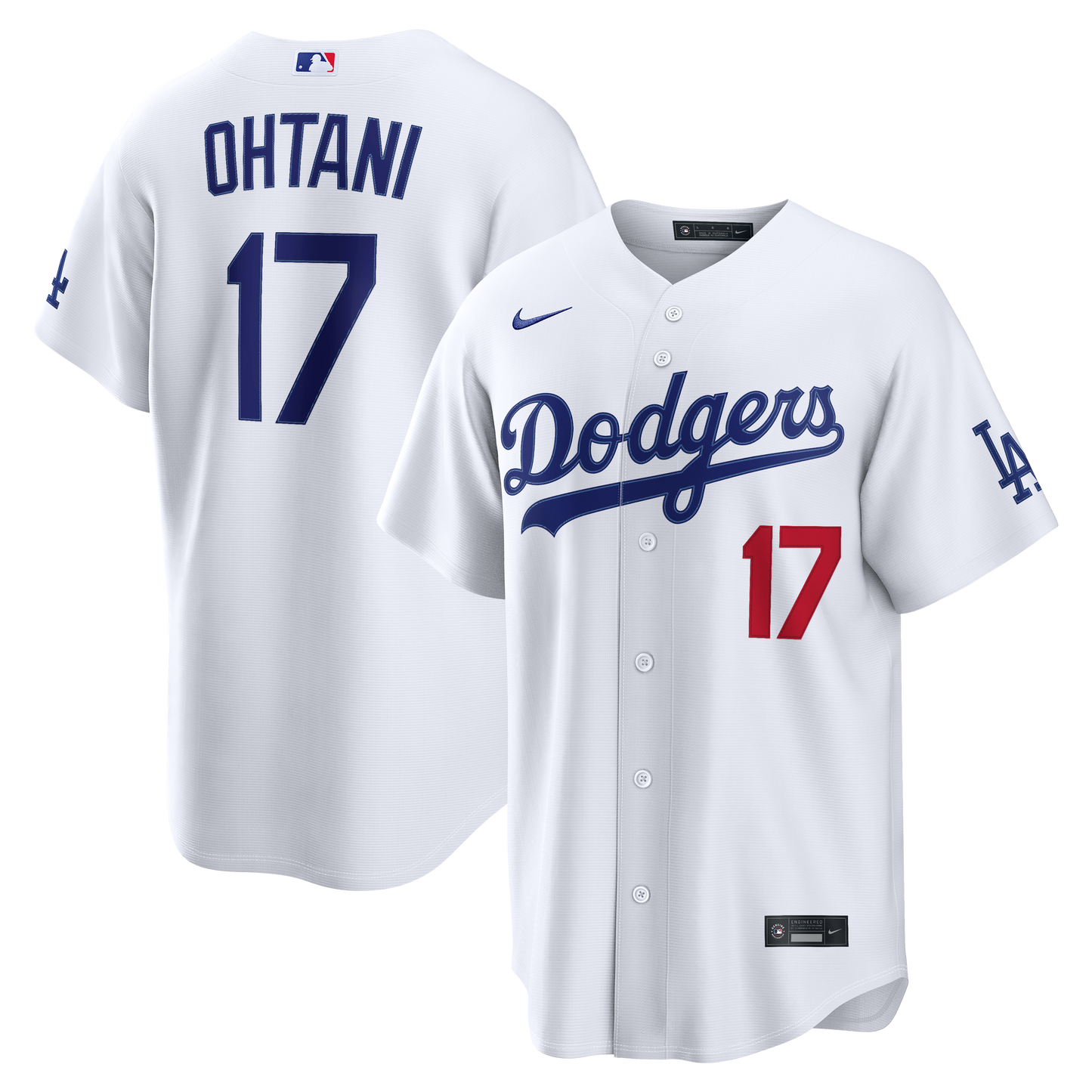 Shohei Ohtani Los Angeles Dodgers Home Stadium Jersey - White | Stitched Baseball Jersey TJS0637